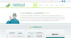 Desktop Screenshot of lifemeduae.com